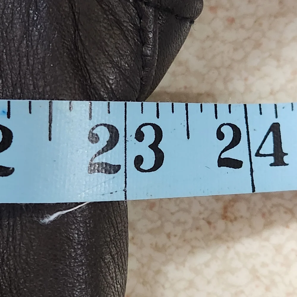 VTG Late ’70s Schott I.S. 674.M.S Heavyweight Leather Flight Jacket  Size 44 - Picture 5 of 16